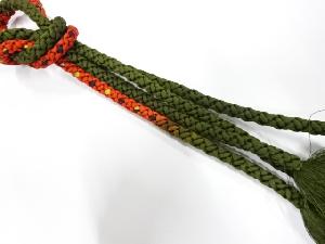 正絹　手組帯締め